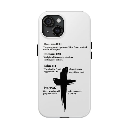 Christian Inspirational Phone Cases, Tough Case with Bible Verses, Gift for Faith Lovers, Durable Spiritual Accessories, Everyday Use